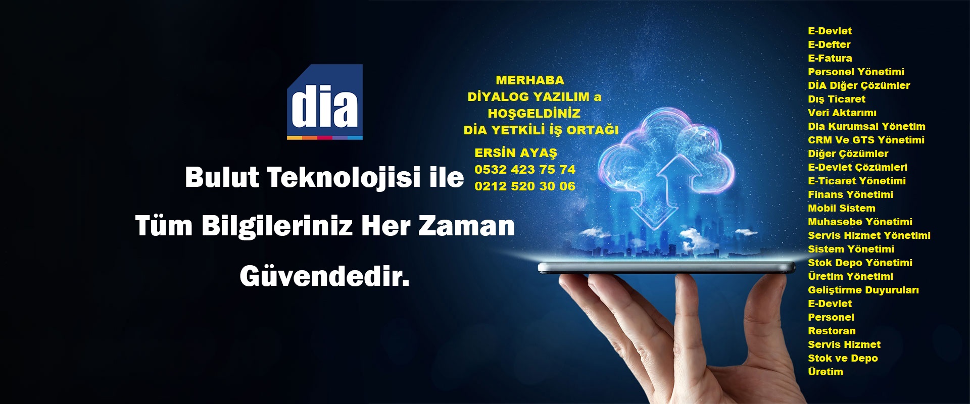 Online Muhasebe Yönetimi-DİA Yetkili İş Ortağı